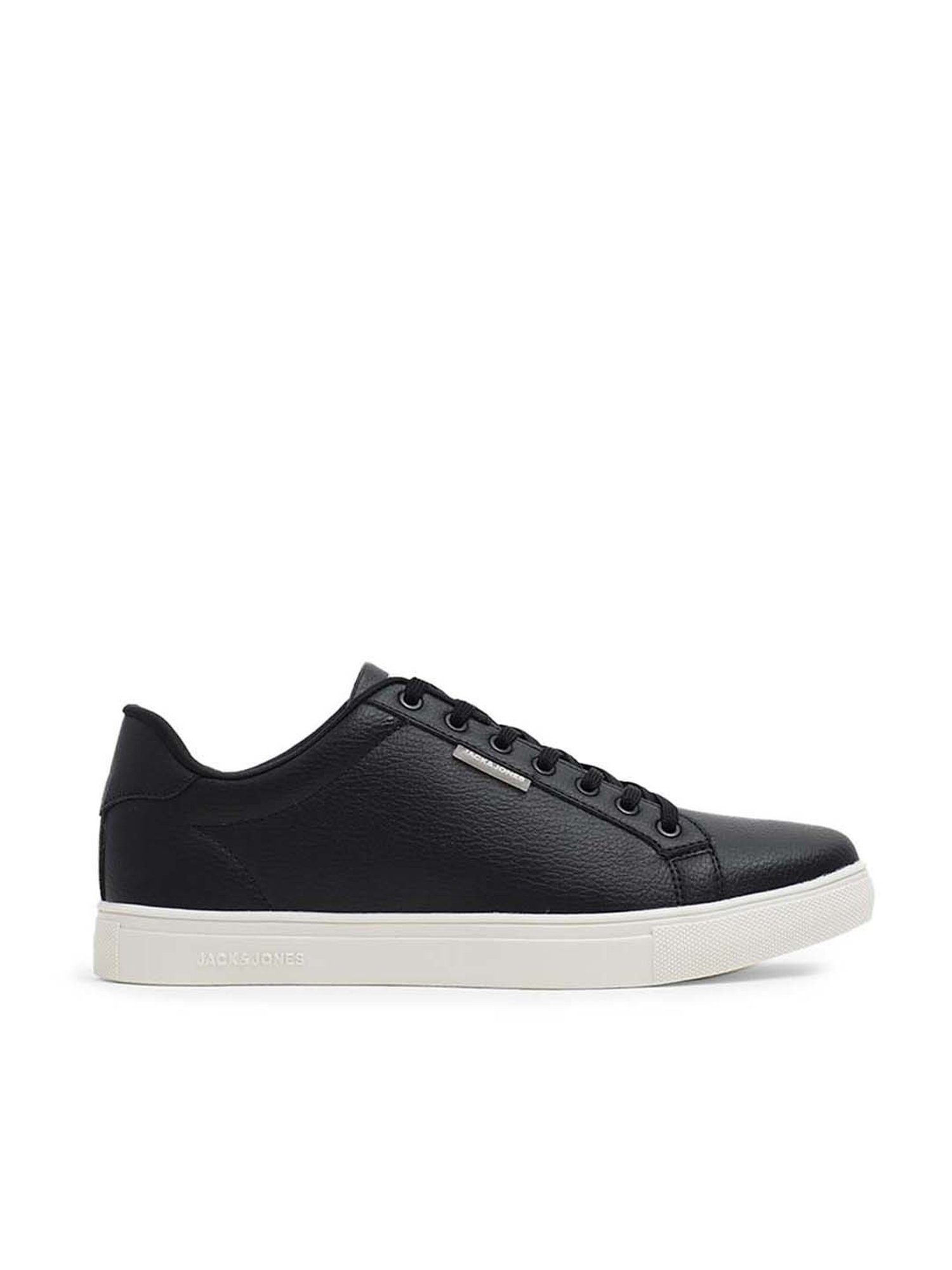 Jack & Jones Men's Jet Black Casual Sneakers