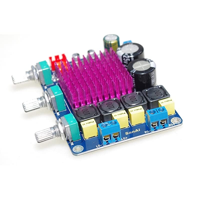 Assembled HiFi D Class Digital Amplifier Board LM1036N + TDA7492 250W