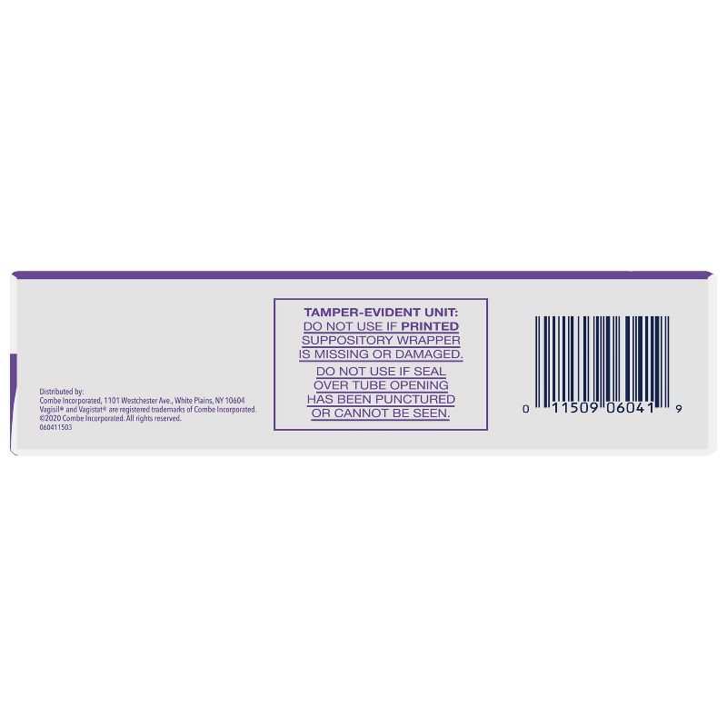 VAGISTAT 3 Day 2% Miconazole Nitrate Cream for Yeast Infection Treatment - 3ct