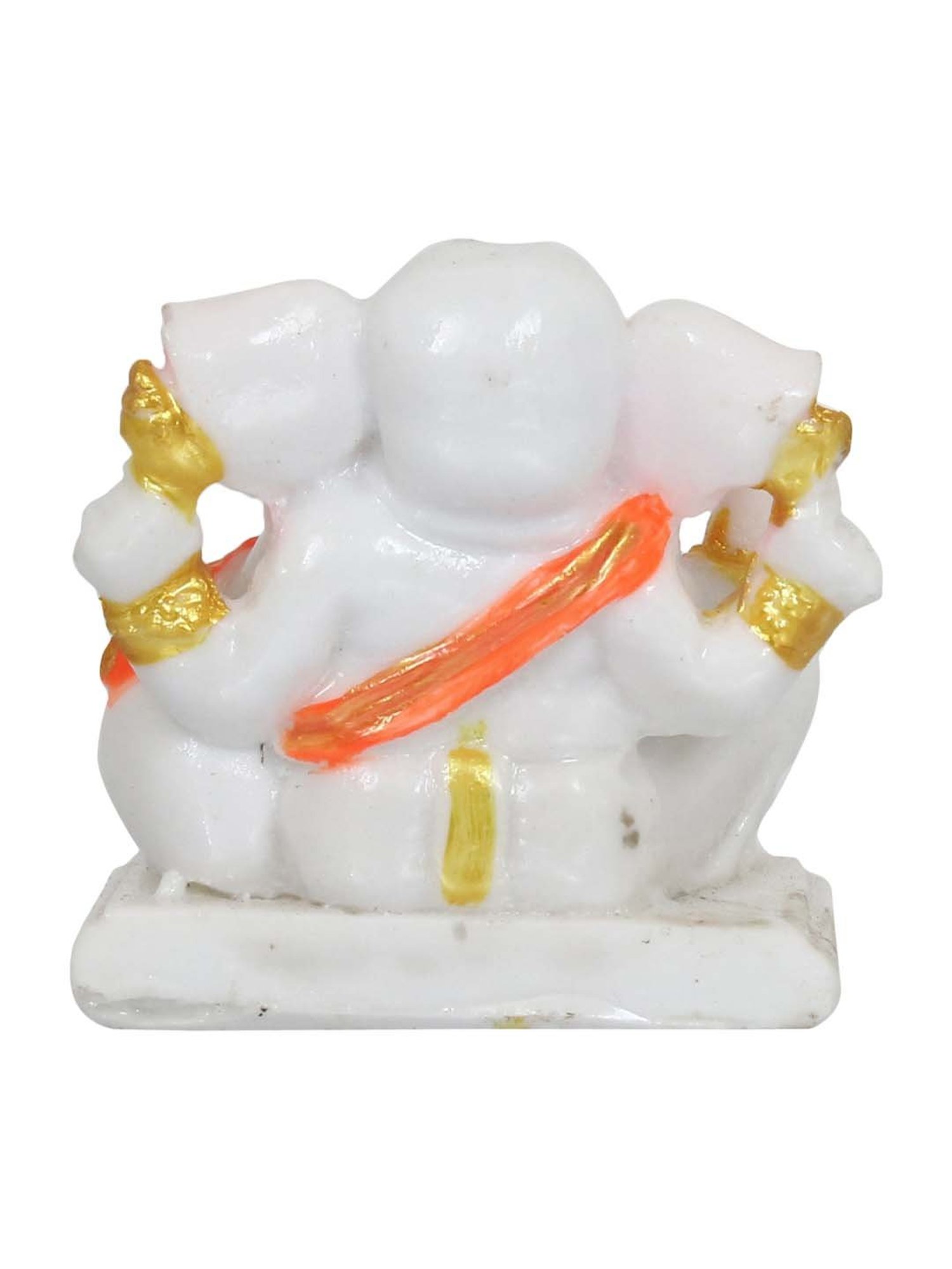 eCraftIndia Decorative Lord Ganesha Idol for Car Dashboard, Home Temple and Office Desks