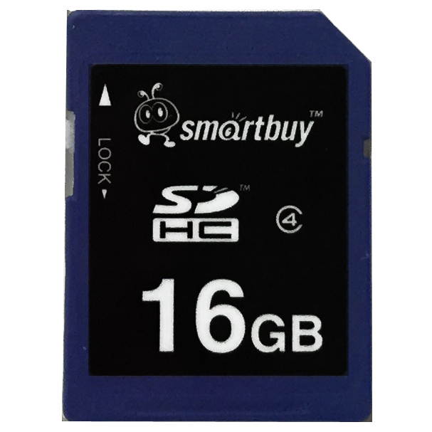 Smartbuy SDHC Class 4 Flash Memory Card SD HC Secure Digital C4 Fast Speed for Camera (16GB - 2 Packs)
