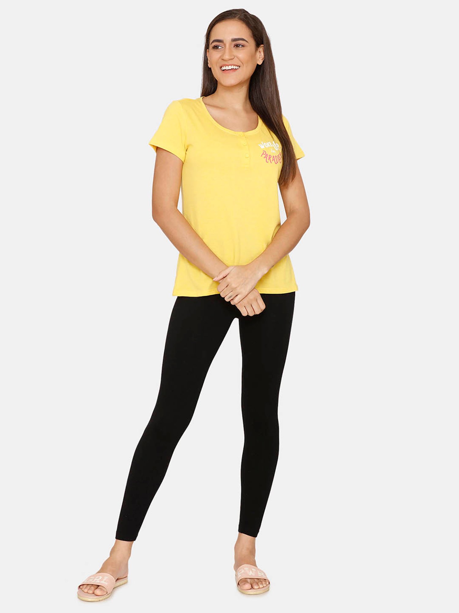 Rosaline by Zivame Mustard Top