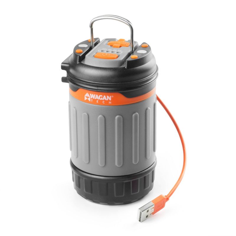 Wagan Brite-Nite Pop-Up USB LED Lantern - Gray