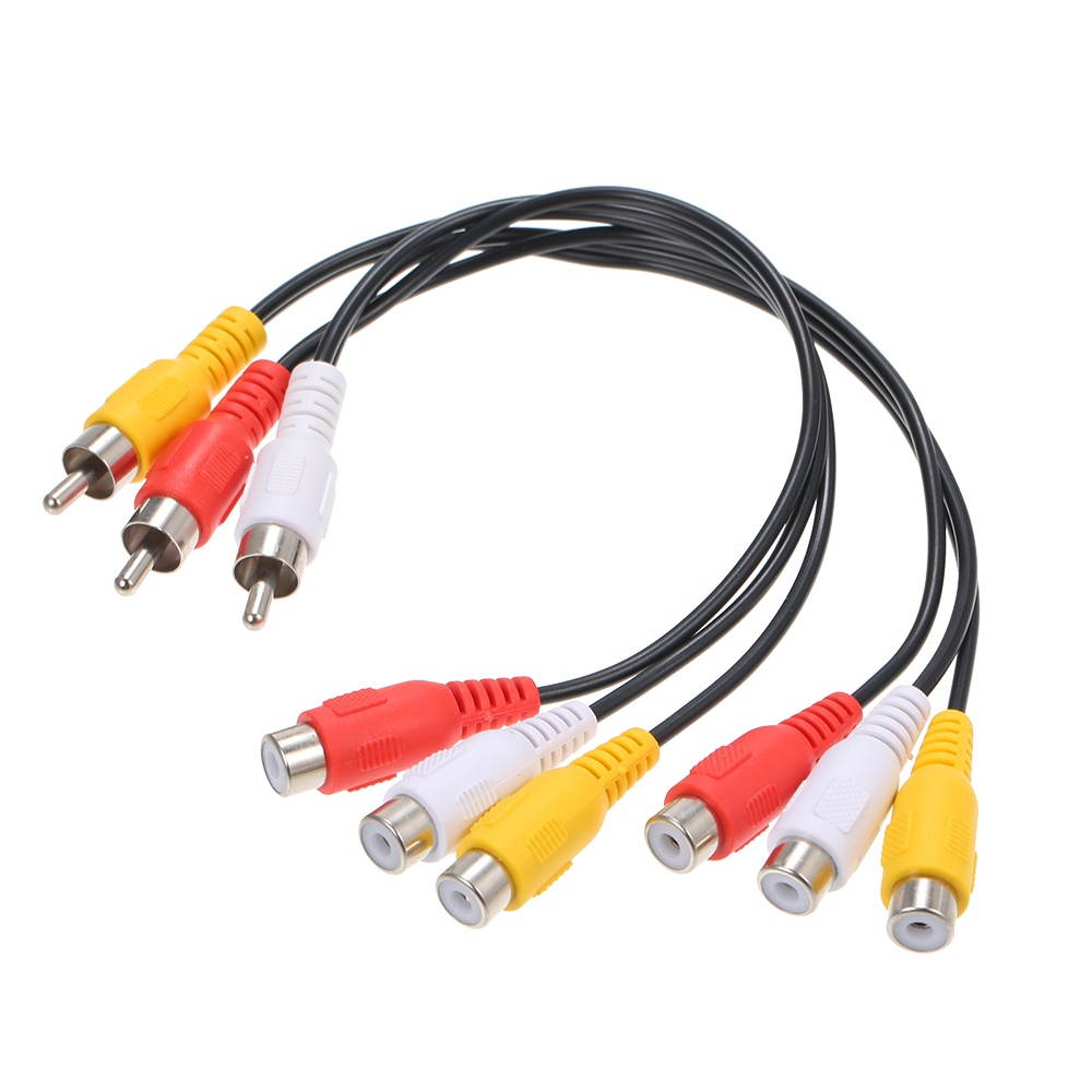 Video CableComposite Cord 30 ft RCA to RCA MMx3AV Cable for TVDVDVCD etd