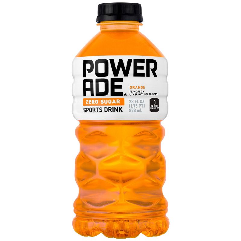 POWERADE Zero Orange Sports Drink - 28 fl oz Bottle