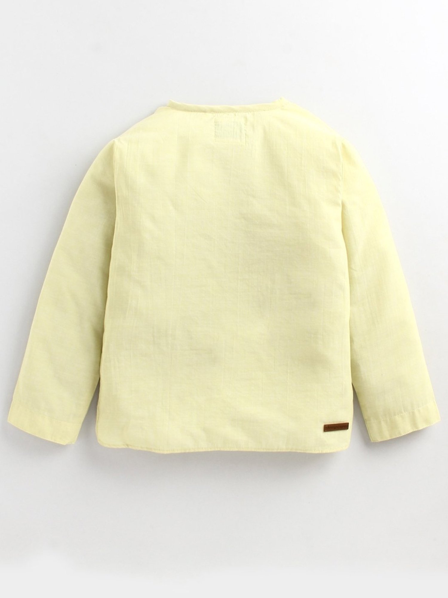 Cherry Crumble by Nitt Hyman Kids Yellow Regular Fit T-Shirt