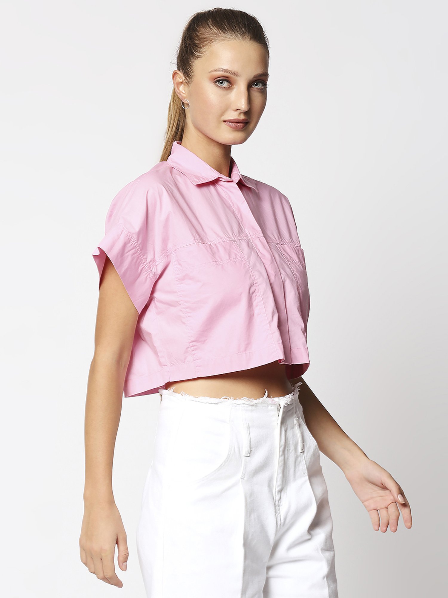 Remanika Pink Pure Cotton Shirt
