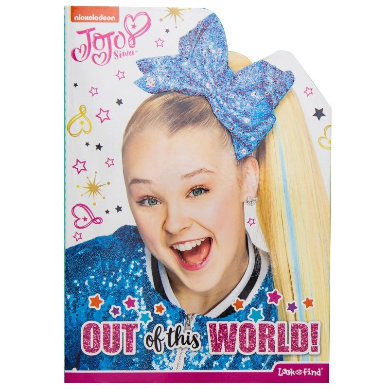 JoJo Siwa - Out of This World Shapped Look and Find with Stickers - by Claire Winslow (Paperback)