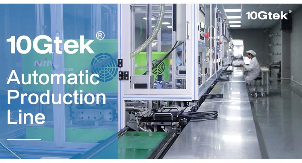 SFP+ DAC Twinax Cable, Passive, Compatible with Cisco SFP-H10GB-CU0.5M, Ubiquiti and More, 0.5 Meter(1.6ft)