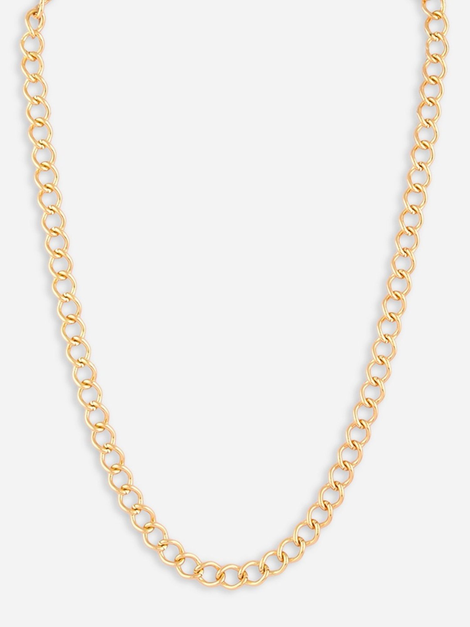 The Bro Code Attractive Fusion Golden Necklace for Men