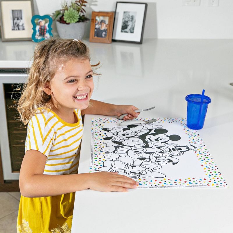Disney Baby by J.L. Childress Color Me Disposable Placemats - 24pk