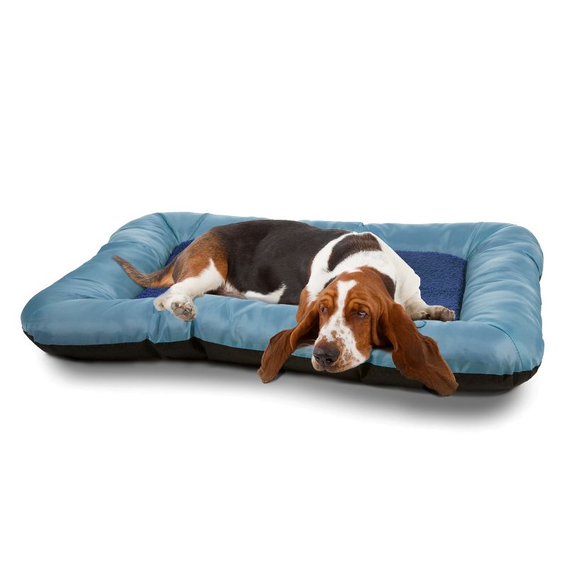 Pet Pal 43"x29" Plush Cozy Pet Bed - Blue