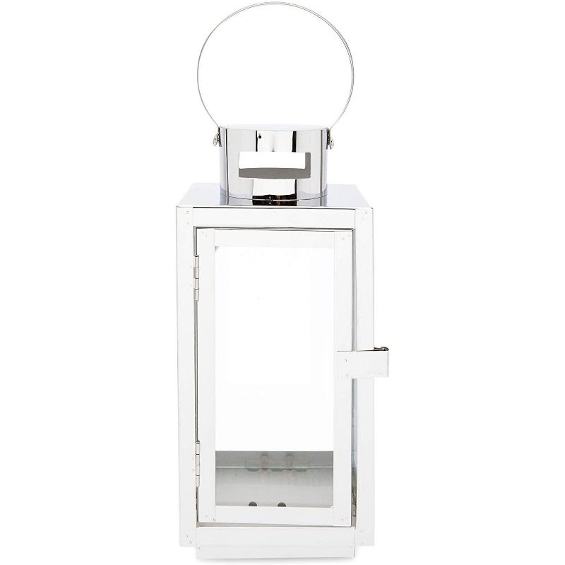 Melrose Set of 6 Rustic Black Hanging Large Tea Light Candle Holders 21"