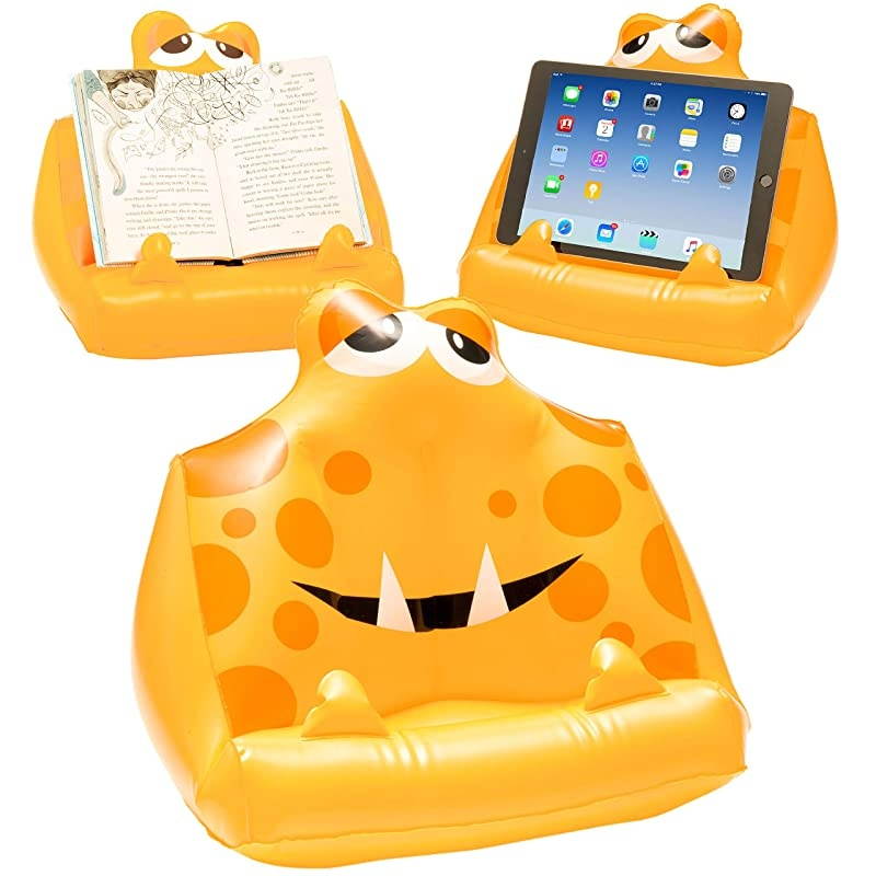 Air Inflatable Book Stand Kids Reading Rest iPad Tablet eReader Holder Gift Sammy