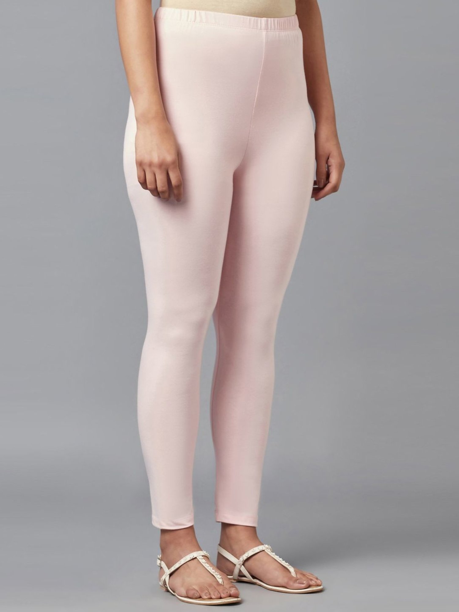 Elleven from Aurelia Pink Regular Fit Leggings