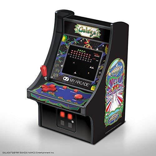 MY ARCADE BANDAI NAMCO GALAGA 6" Micro Arcade Machine Portable Handheld Video Game