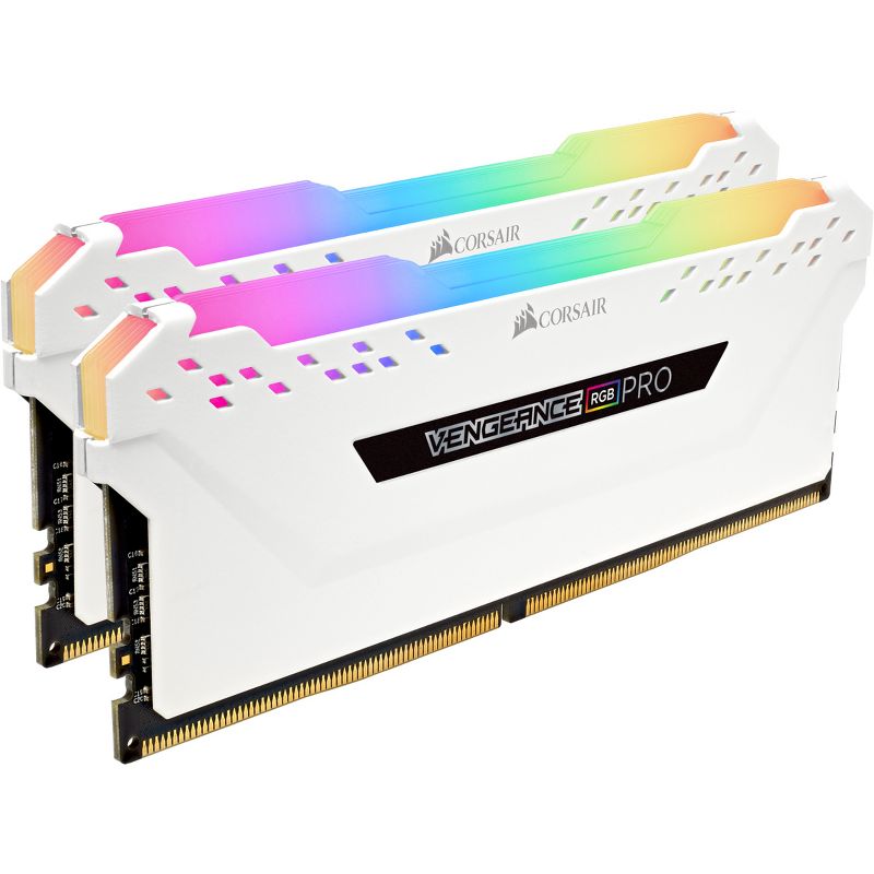Corsair Vengeance RGB Pro 16GB DDR4 SDRAM Memory Module - 16 GB (2 x 8 GB) - DDR4-3200/PC4-25600 DDR4 SDRAM - CL16 - 1.35 V - Non-ECC - Unregistered