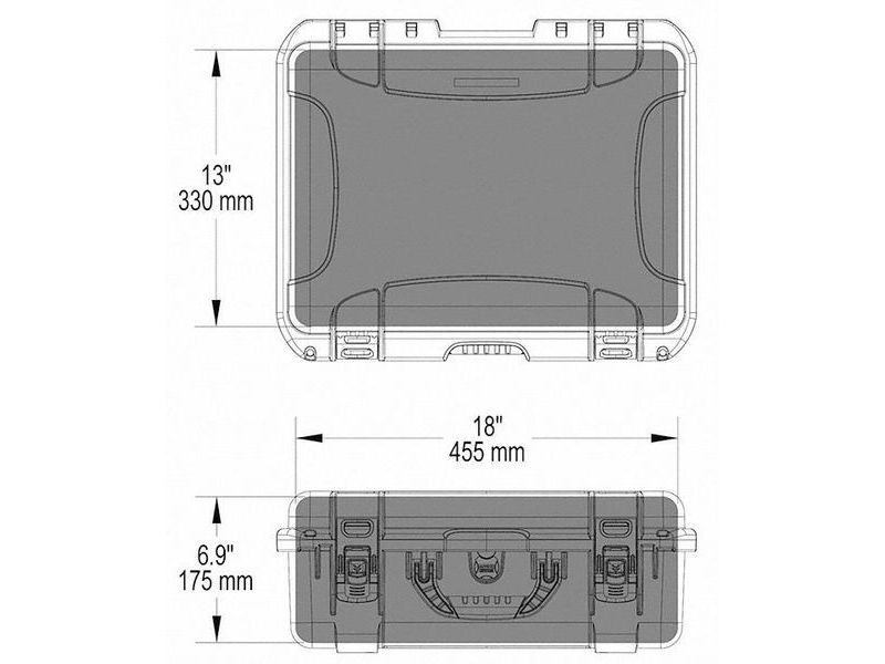 Bosch L-BOXX3D-RT Medium Tool Storage Case