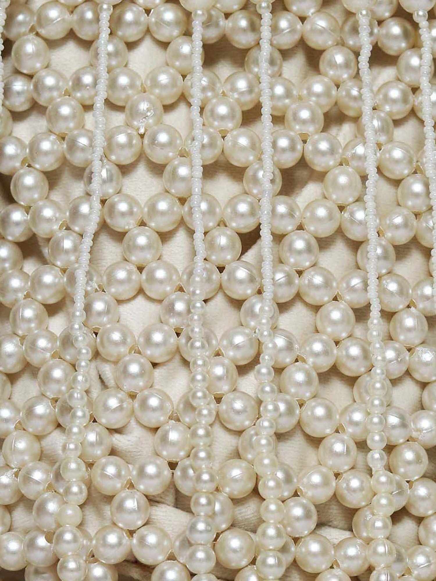 NR by Nidhi Rathi White Fabric Potli