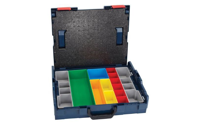 Bosch LBOXX-1A-RT 4 in. Storage Case with 13-Piece Insert Set