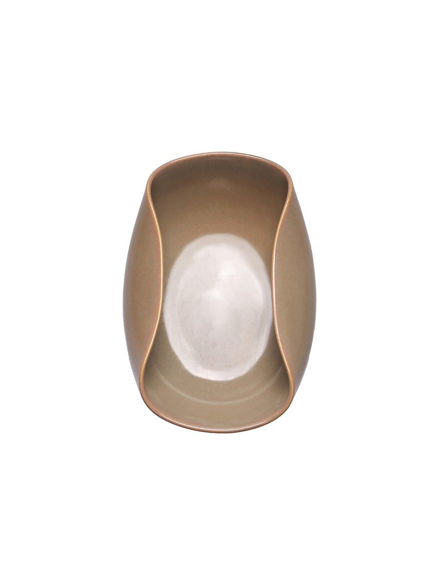 Trovea's Dust Brown Ceramic Fruit Bowl