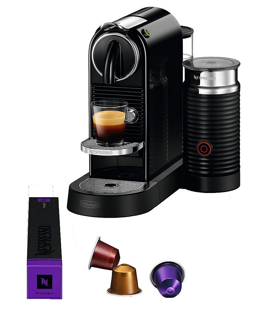 Nespresso CitiZ Single-Serve Espresso Machine With Milk Frother