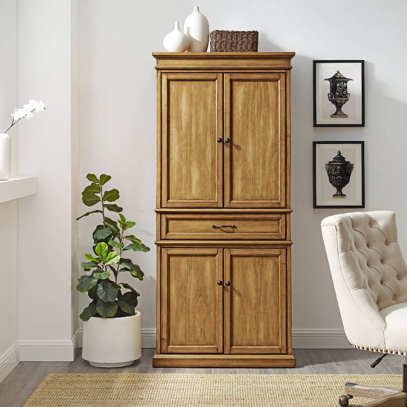 Wood 2 Door Storage Cabinet in White-Pemberly Row