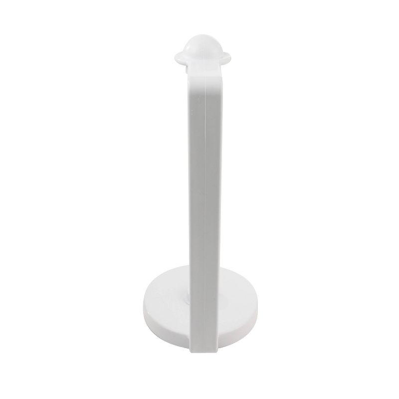 Spectrum Diversified Plastic Portable Paper Towel Holder - White