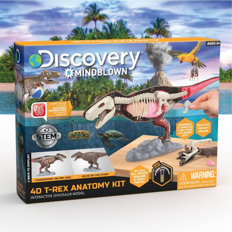 Discovery Kids Toy Anatomy T-Rex Kit Science Kit
