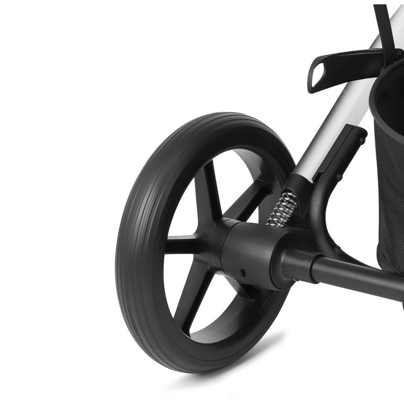 Cybex Eezy S+2 Travel System with Aton 2 Infant Car Seat - Deep Black