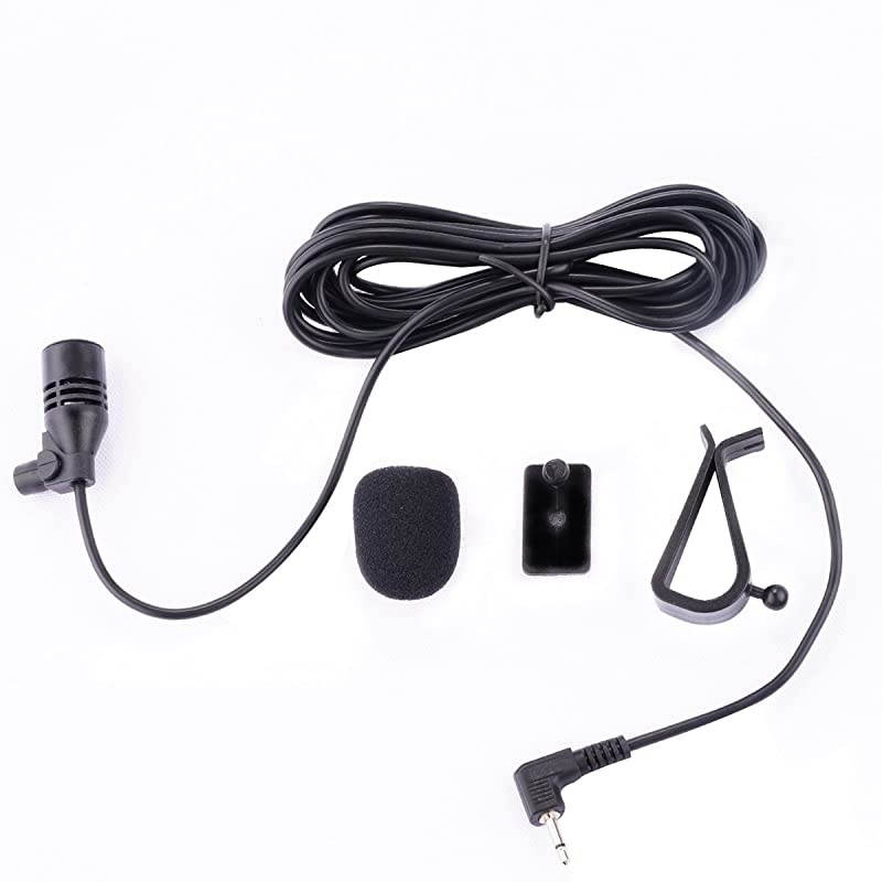 Microphone Mic 2.5mm for Car Vehicle Stereo Radio GPS DVD Bluetooth Enabled Head Unit