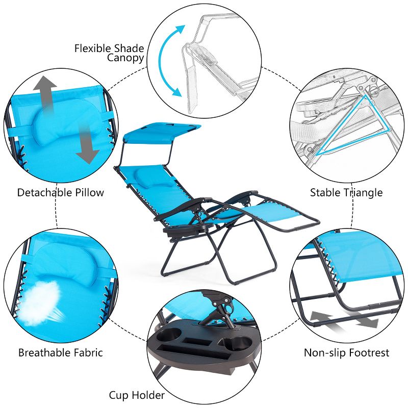 2pc Patio Chaise Lounge - Patio Festival