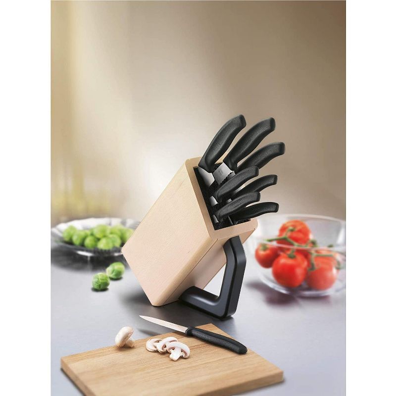 Sabatier Stainless Steel Edgekeeper 8" Chef Knife with Sleeve