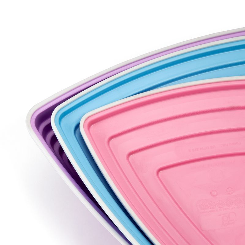 JumpOff Jo Rocksteady Balance Stepping Stones for Kids, Promotes Balance & Coordination, Set of 6 Balance Blocks, Tall Set, Pastel Colors