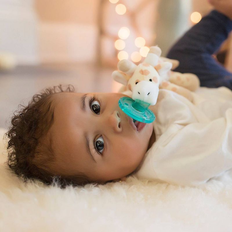 WubbaNub Giraffe Pacifier - Brown