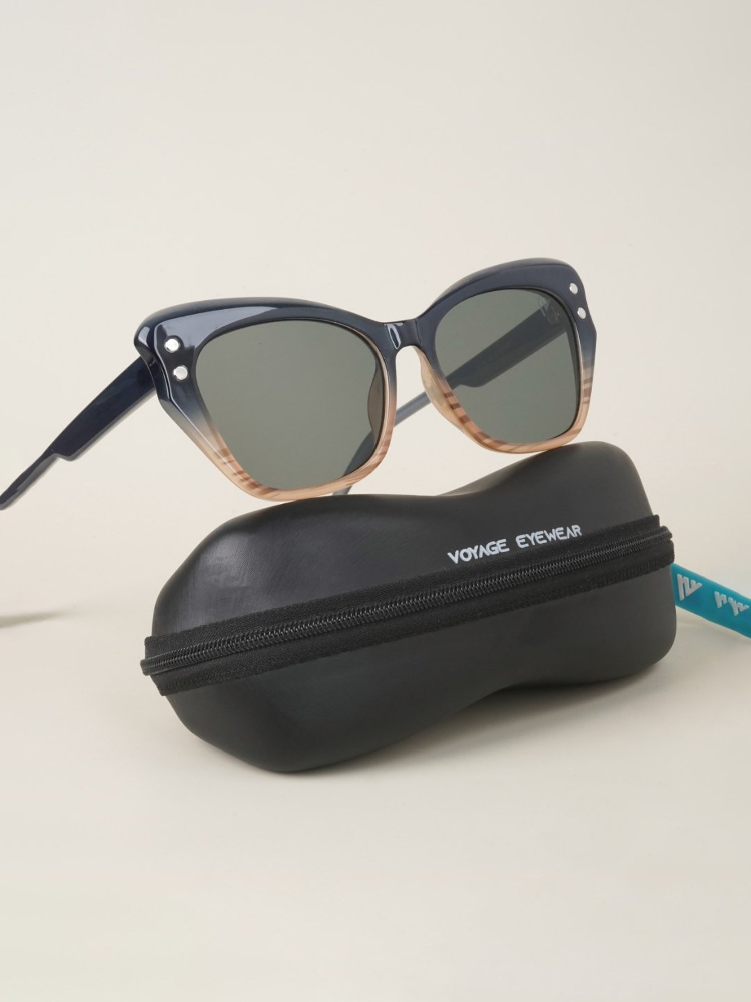 Voyage Green Cat Eye UV Protection Sunglasses for Women