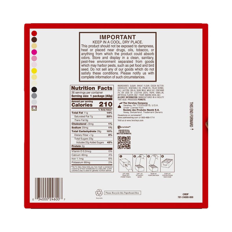 Kit Kat Chocolate Candy Bar - 1.5oz