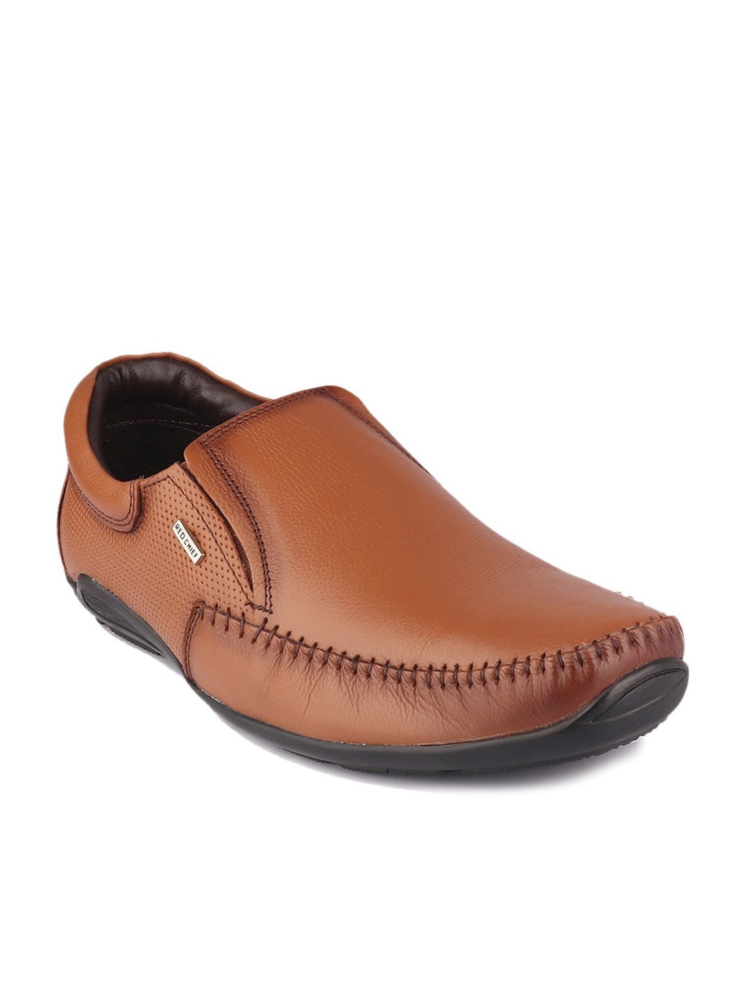 Red Chief Men's Tan Formal Loafers