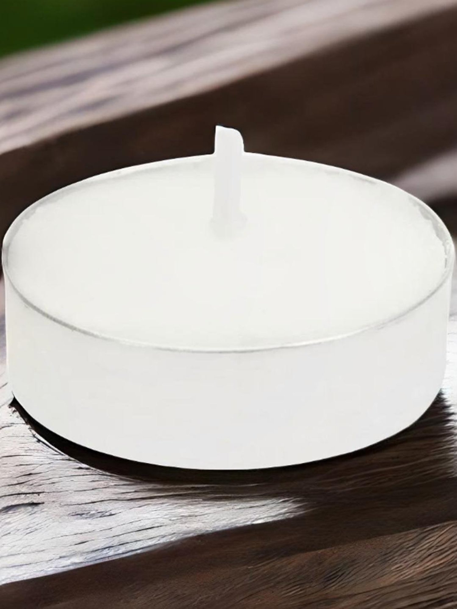 Lidded Glass Jar Crackling Wooden Wick Teak and Moss Candle - Nature's Wick