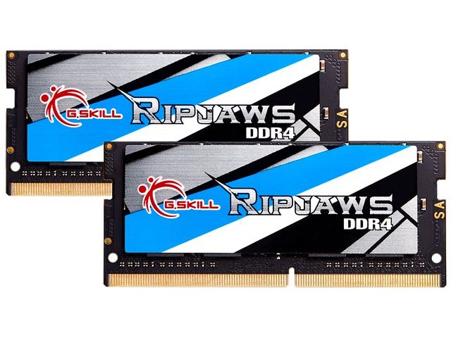G.SKILL Ripjaws SO-DIMM 8GB 260-Pin DDR4 SO-DIMM DDR4 3200 (PC4 25600) Laptop Memory Model F4-3200C18S-8GRS