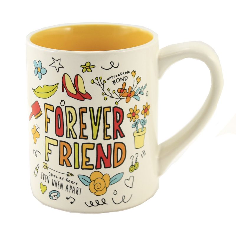 Tabletop 4.0" Forever Friend Mug Simply Mud Enesco  -  Drinkware