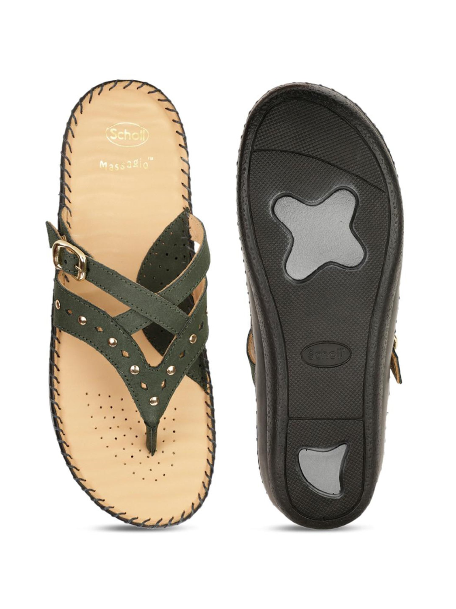 Bagatt Women's Cesena Beige Ankle Strap Sandals