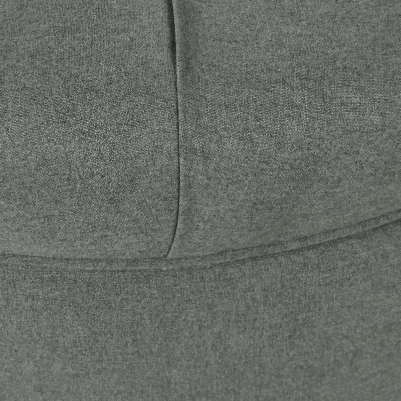 Shoe Storage Ottoman Taupe /Tan - HomePop