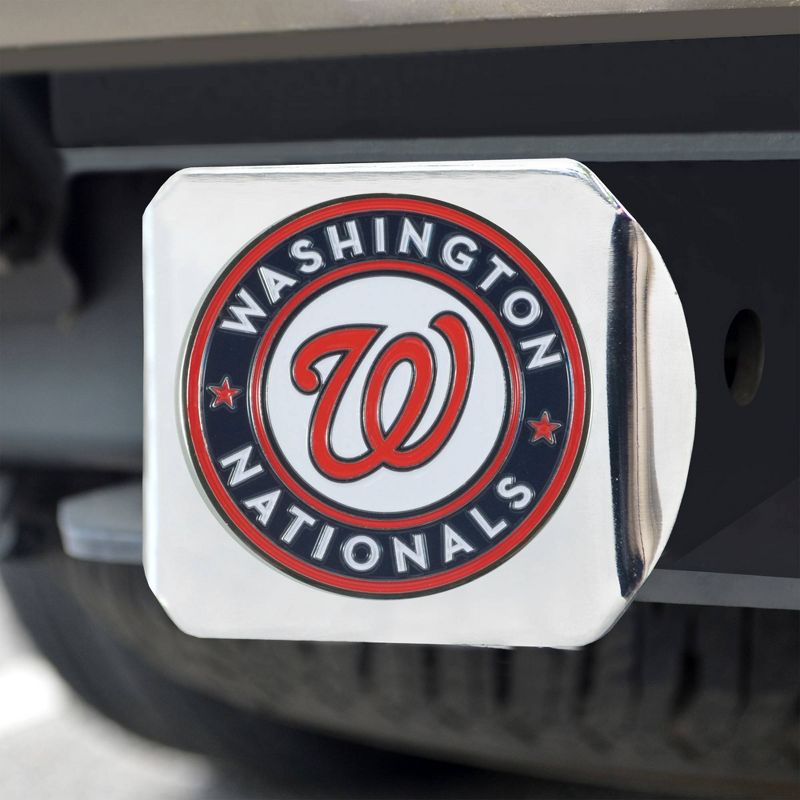 MLB Washington Nationals Metal Emblem Hitch Cover