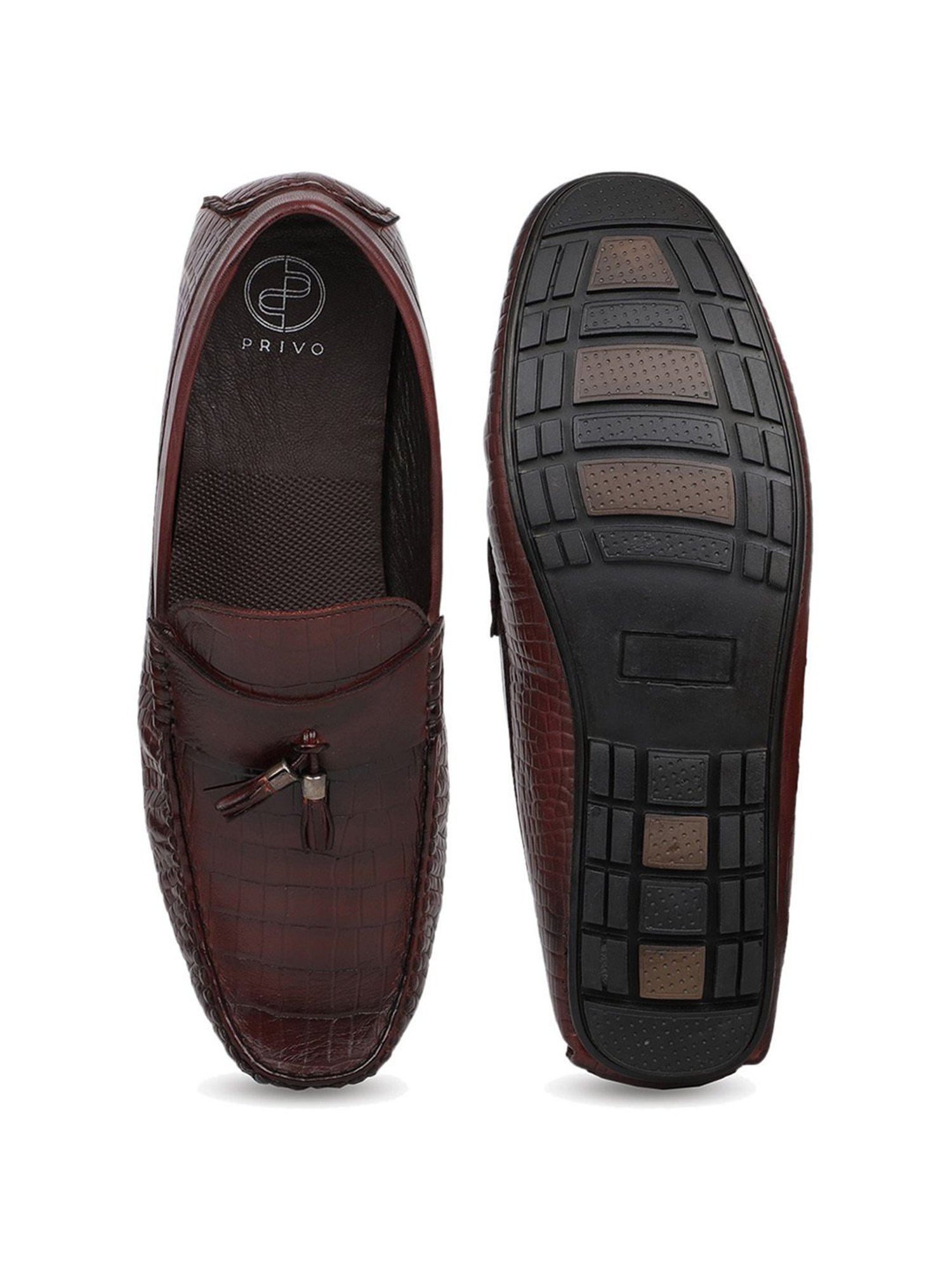 Privo by Inc.5 Men's Cherry Casual Mocassins