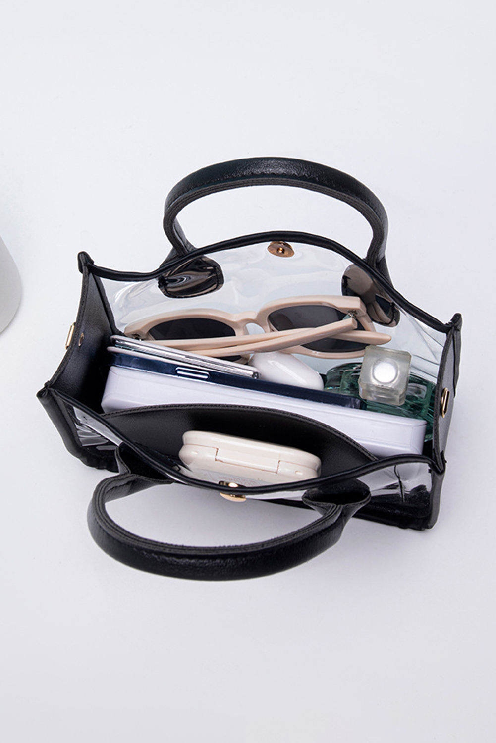 Pink Daisy Smile Face Shoulder Bag