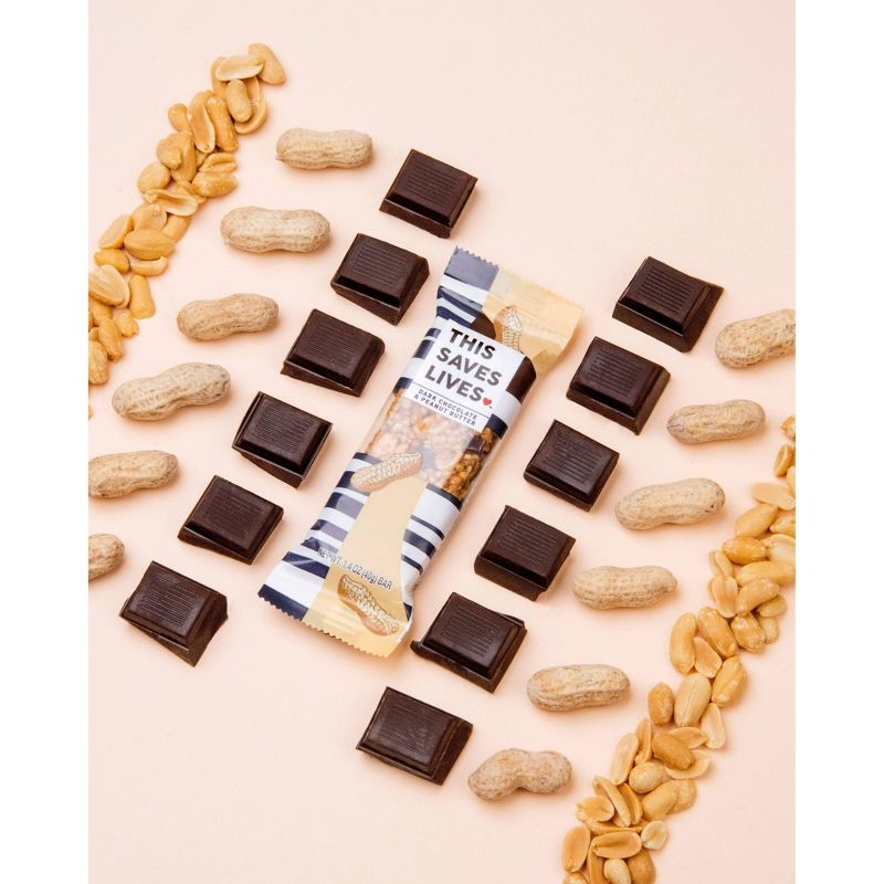 This Saves Lives Dark Chocolate & Peanut Butter - 1ct