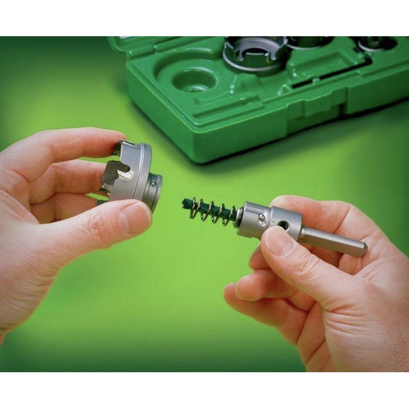 Greenlee 660 6-Piece Quick-Change Carbide Cutter Kit
