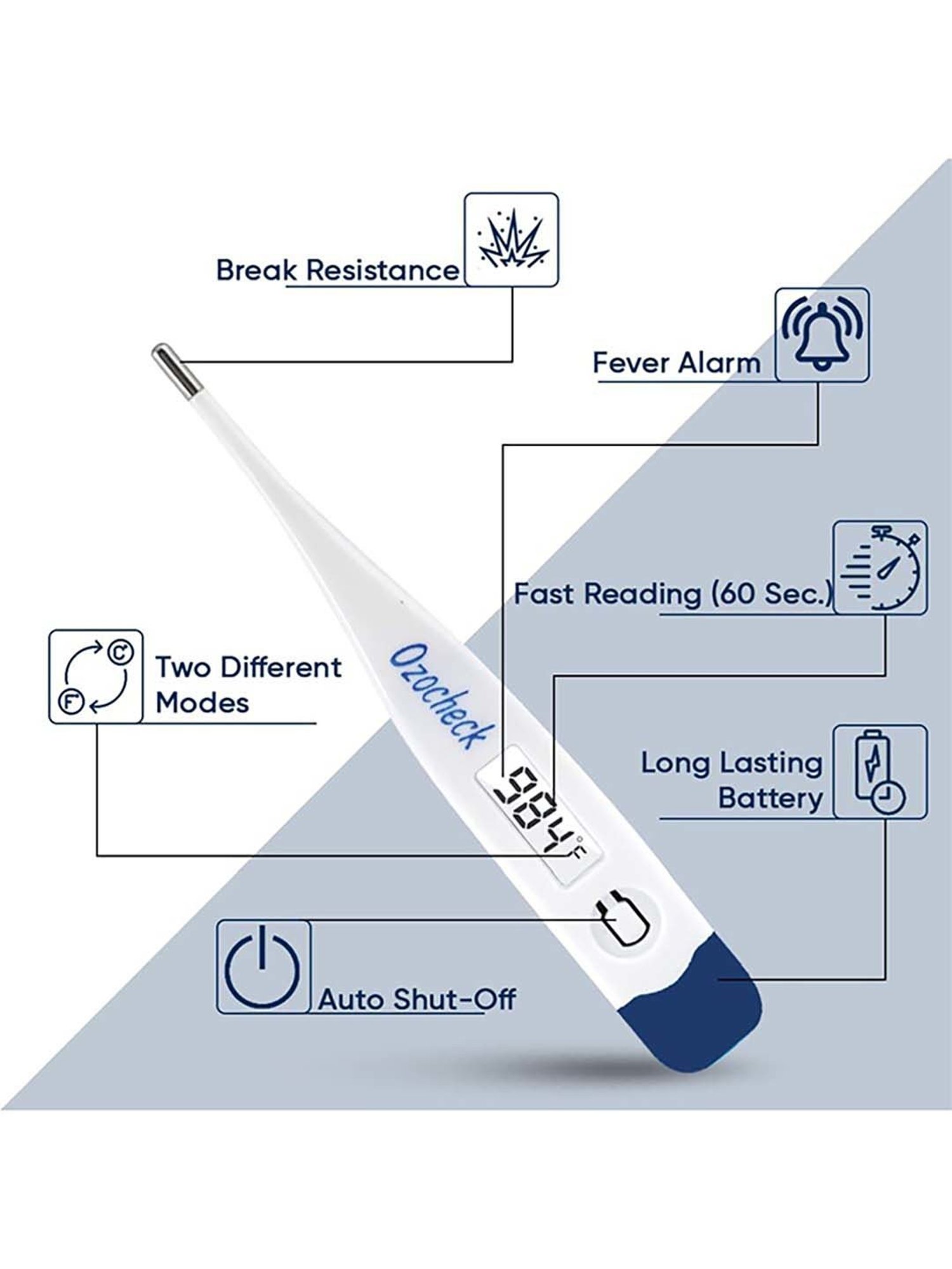 Magnum Flat Fold Duckbill NIOSH Certified N95 Mask (Pack of 20, White)