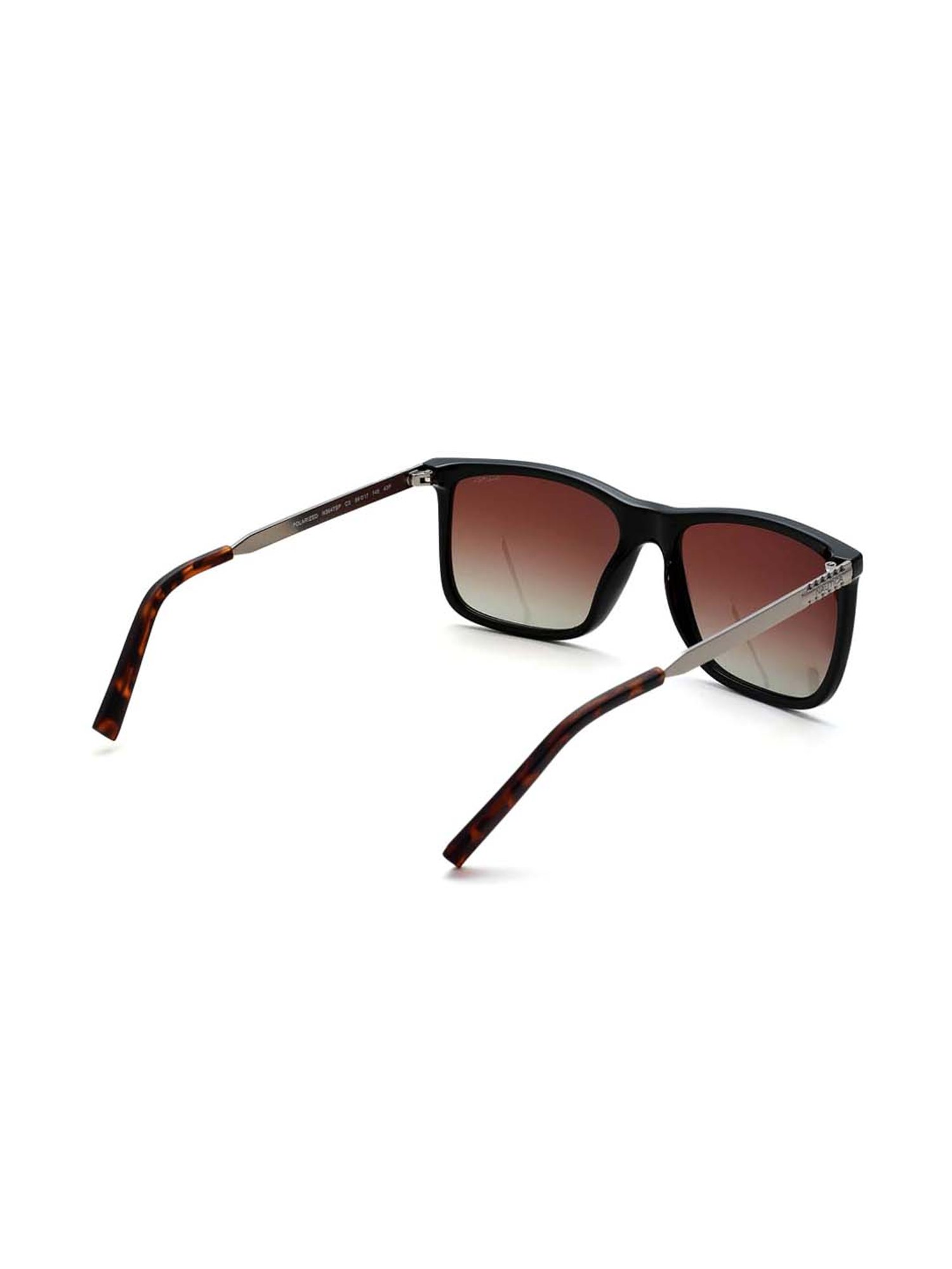 Nautica NA3647P Brown Polarized Wayfarer